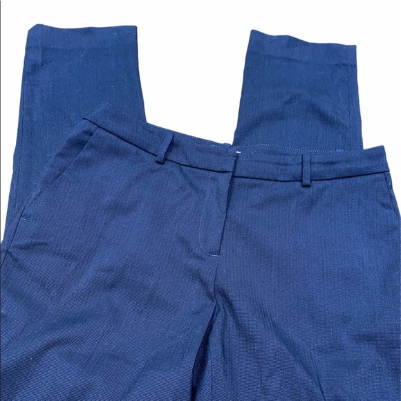 H&M navy blue career slacks size 8/38 - Picture 2 of 7